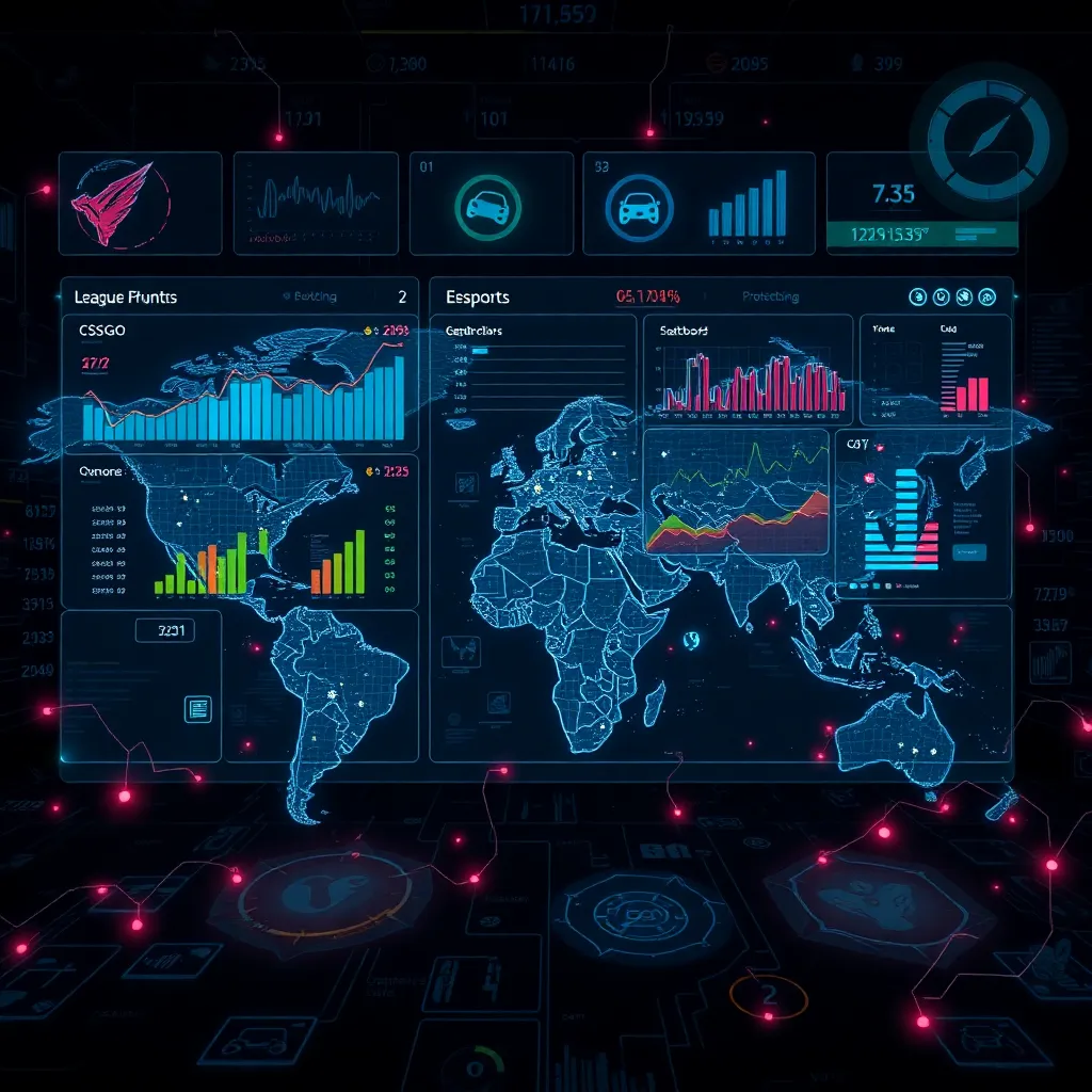 e스포츠 베팅: 데이터 기반으로 승률 높이기