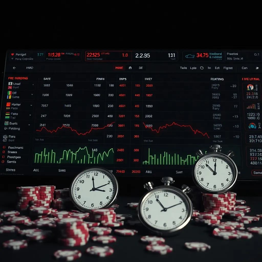 라이브베팅의 베팅 심리 붕괴 시점 분석